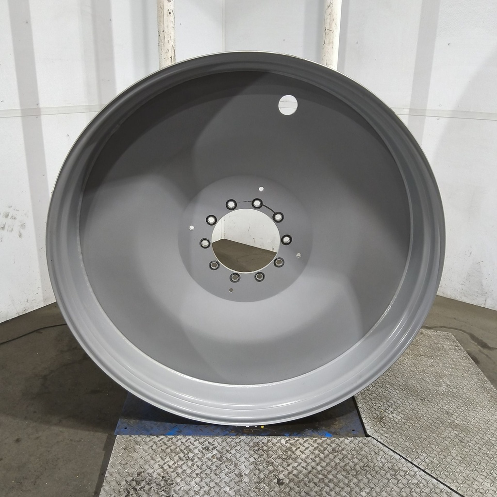 12"W x 54"D, Agco Corp Gray 10-Hole Formed Plate , 3.12" Offset