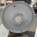 12"W x 54"D, Agco Corp Gray 10-Hole Formed Plate , 3.12" Offset