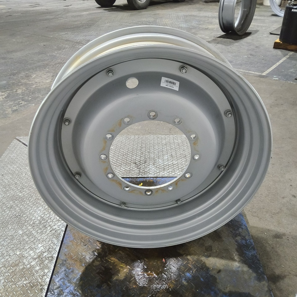 12"W x 38"D, Agco Corp Gray 8-Hole Stub Disc , 1.88" Offset