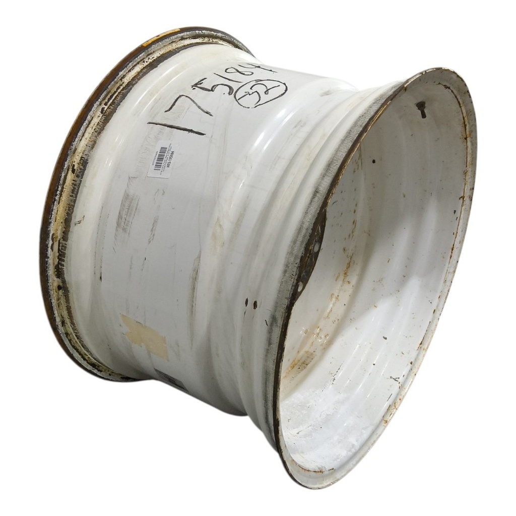 21"W x 32"D, Ford / New Holland White 10-Hole Flat Plate , 0.25" Offset