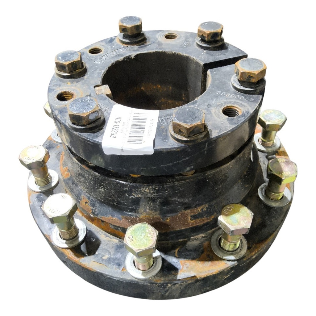 10-Hole Wedg-Lok OE Style, 5" (127mm) axle, Black