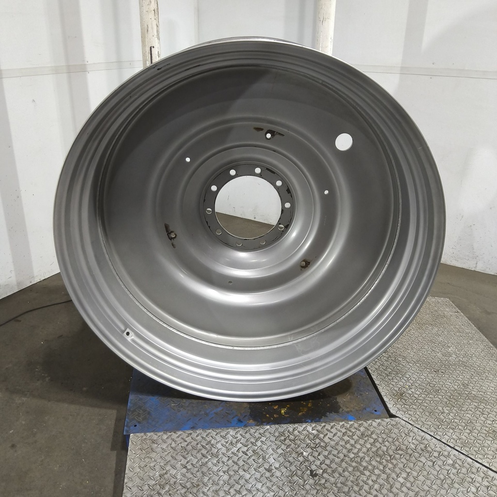 15"W x 50"D, Case IH Silver Mist 10-Hole Formed Plate , -9.25" Offset