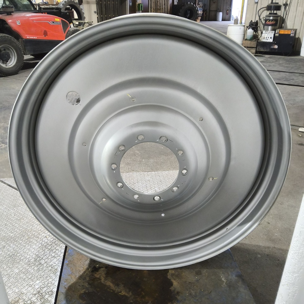 15"W x 50"D, Case IH Silver Mist 10-Hole Formed Plate , -9.25" Offset