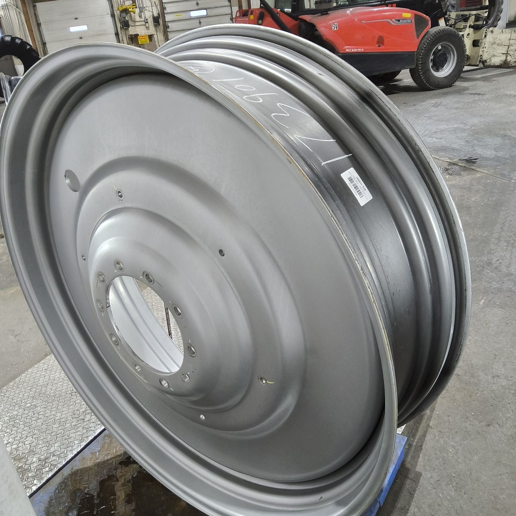 15"W x 50"D, Case IH Silver Mist 10-Hole Formed Plate , -9.25" Offset