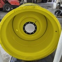 44"W x 46"D, John Deere Yellow 10-Hole Formed Plate , 0.88" Offset
