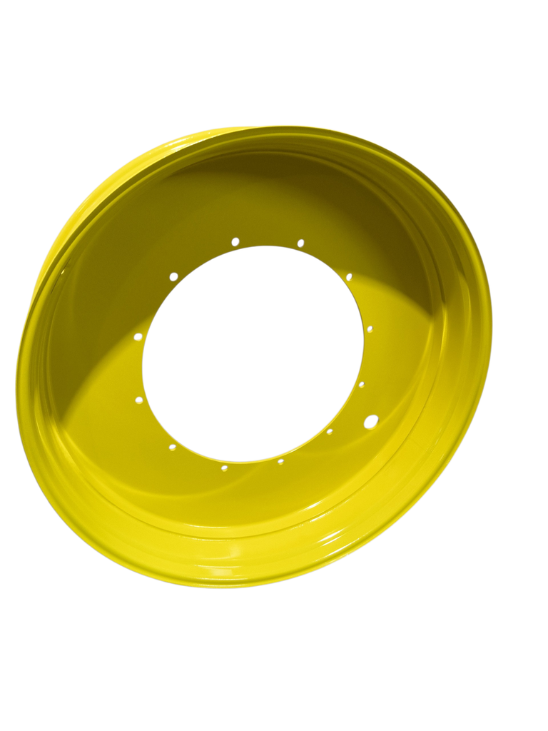 12"W x 54"D, John Deere Yellow 12-Hole Stub Disc , -3.25" Offset