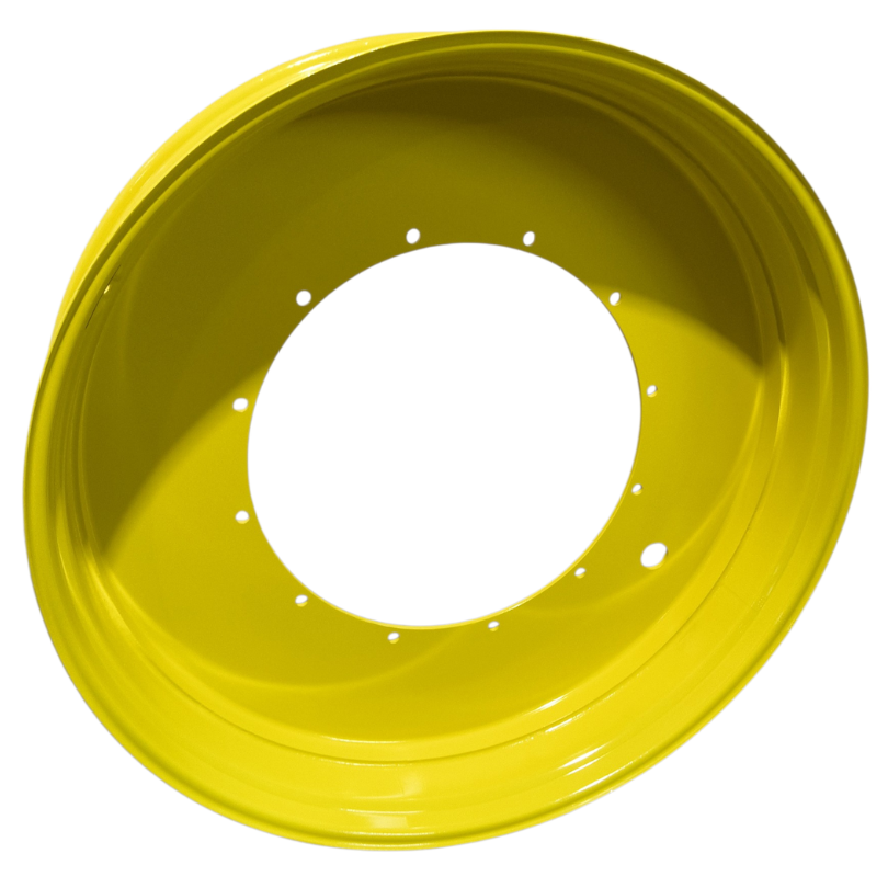 12"W x 54"D, John Deere Yellow 12-Hole Stub Disc , -3.25" Offset