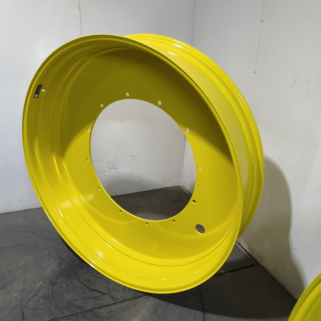 12"W x 54"D, John Deere Yellow 12-Hole Stub Disc , -3.25" Offset