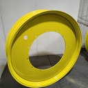 12"W x 54"D, John Deere Yellow 12-Hole Stub Disc , -3.25" Offset