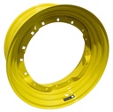 13"W x 30"D, John Deere Yellow 8-Hole Waffle Wheel (Groups of 2 Bolts)