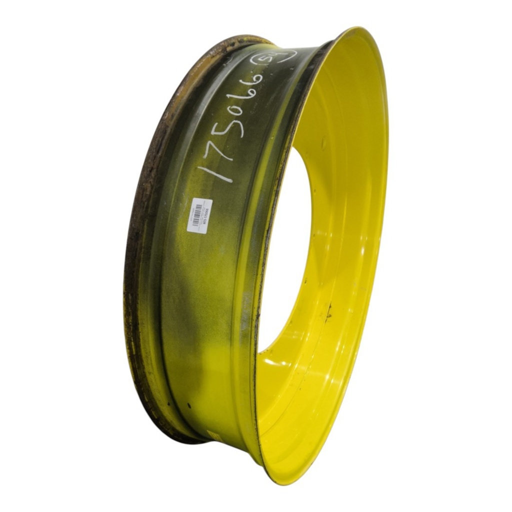 12"W x 54"D, John Deere Yellow 12-Hole Stub Disc , -3.5" Offset