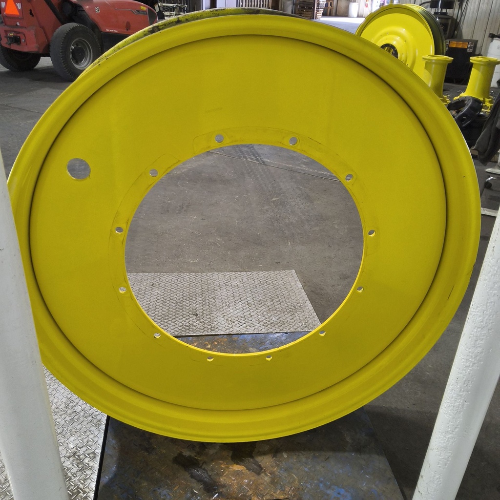 12"W x 54"D, John Deere Yellow 12-Hole Stub Disc , -3.5" Offset