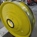 12"W x 54"D, John Deere Yellow 10-Hole Formed Plate , -9.25" Offset