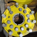 10-Hole Wedg-Lok OE Style, 4.72" (120.02mm) axle, John Deere Yellow