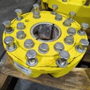 10-Hole Wedg-Lok OE Style, 4.72" (120.02mm) axle, John Deere Yellow