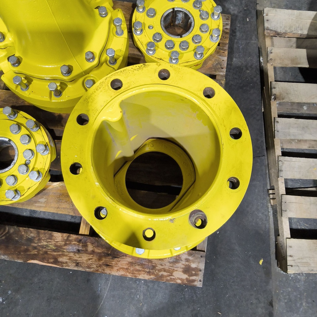 12 to 10-Hole 28"L FWD Spacer(2-PC OE Style), John Deere Yellow