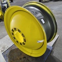 18"W x 42"D, John Deere Yellow 10-Hole Dolly Dual , -13" Offset