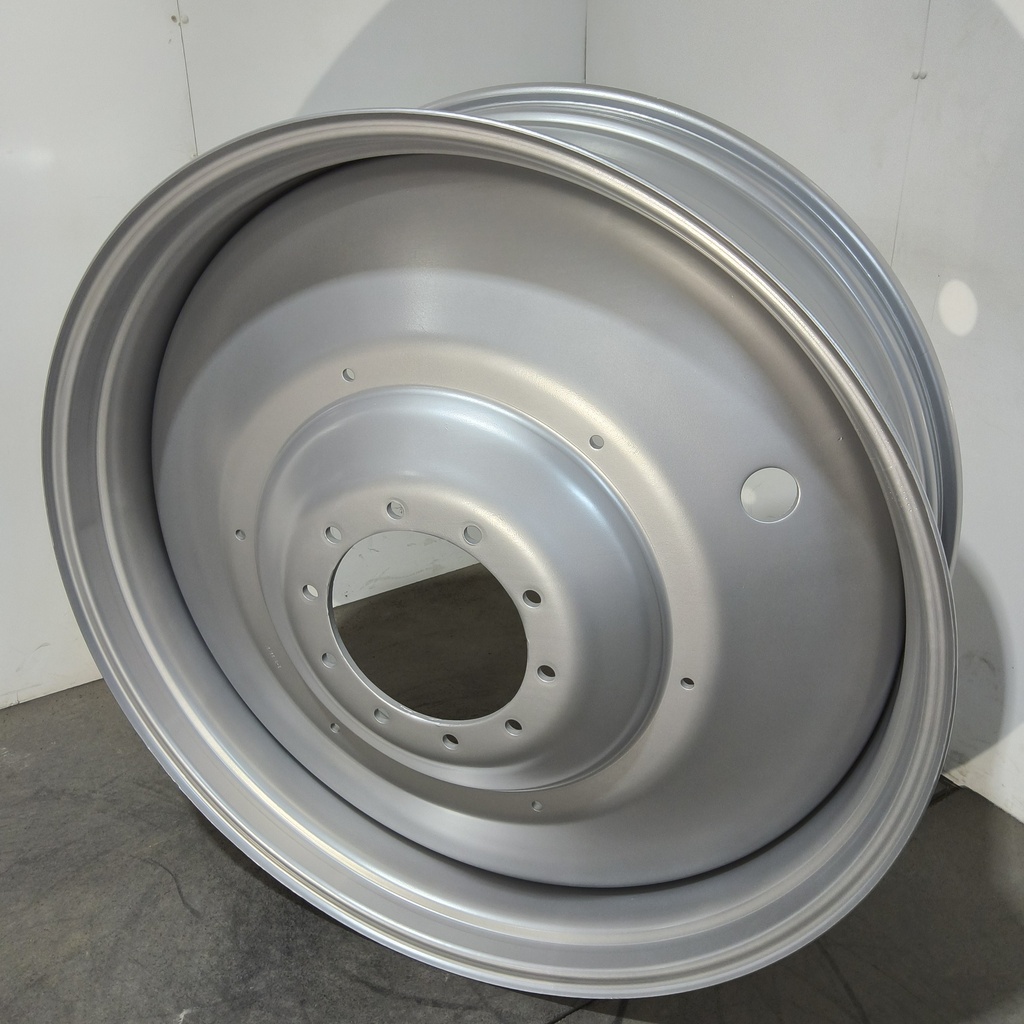 16"W x 46"D, Case IH Silver Mist 10-Hole Formed Plate , -9.25" Offset