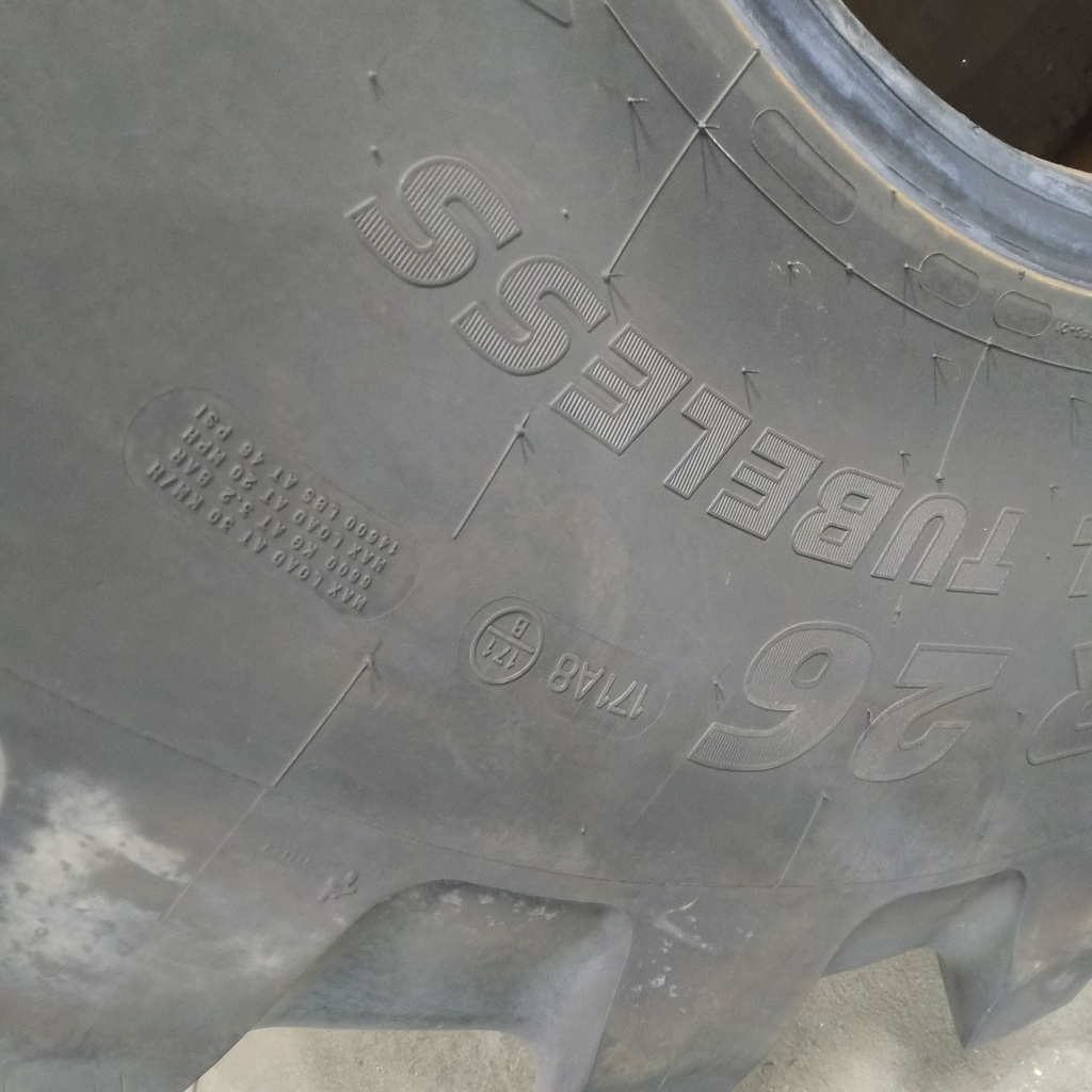 750/65R26 Michelin MegaXBib R-1W 171B 50%