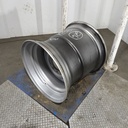 25"W x 26"D, Case IH Silver Mist 10-Hole Formed Plate , -5.25" Offset