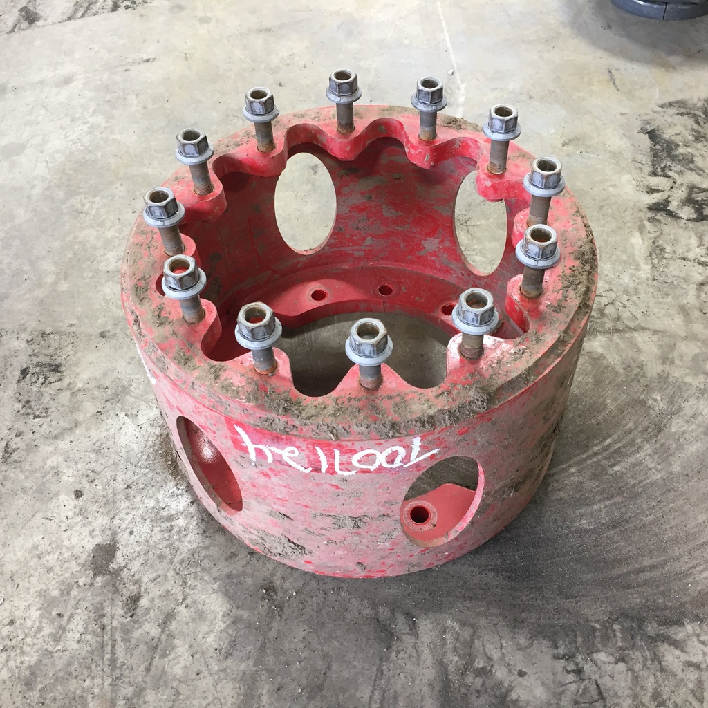 12-Hole 13.5"L FWD Spacer, Fendt/Agco Red