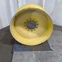 18"W x 38"D, John Deere Yellow 12-Hole Formed Plate Sprayer , -1.38" Offset