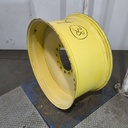 18"W x 38"D, John Deere Yellow 12-Hole Formed Plate Sprayer , -1.38" Offset