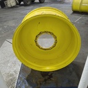 18"W x 38"D, John Deere Yellow 12-Hole Formed Plate Sprayer , -1.38" Offset