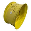 18"W x 38"D, John Deere Yellow 12-Hole Formed Plate Sprayer , -1.25" Offset