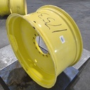 18"W x 38"D, John Deere Yellow 12-Hole Formed Plate Sprayer , -1.25" Offset