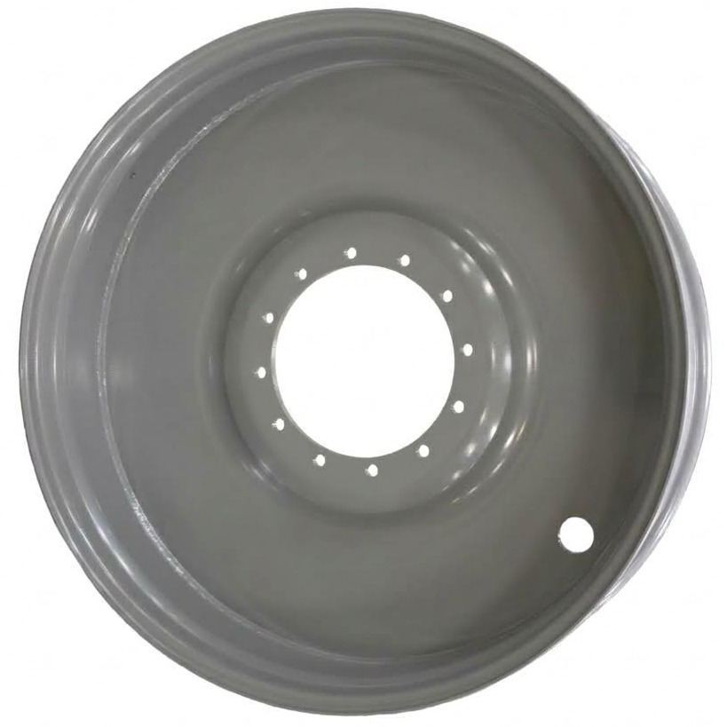 12"W x 46"D, Agco Corp Gray 12-Hole Bubble Disc , 0.06" Offset