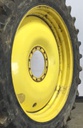 13"W x 46"D, John Deere Yellow 10-Hole Bubble Disc