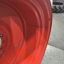 25"W x 46"D, Fendt/Agco Red 12-Hole Formed Plate , -7.62" Offset
