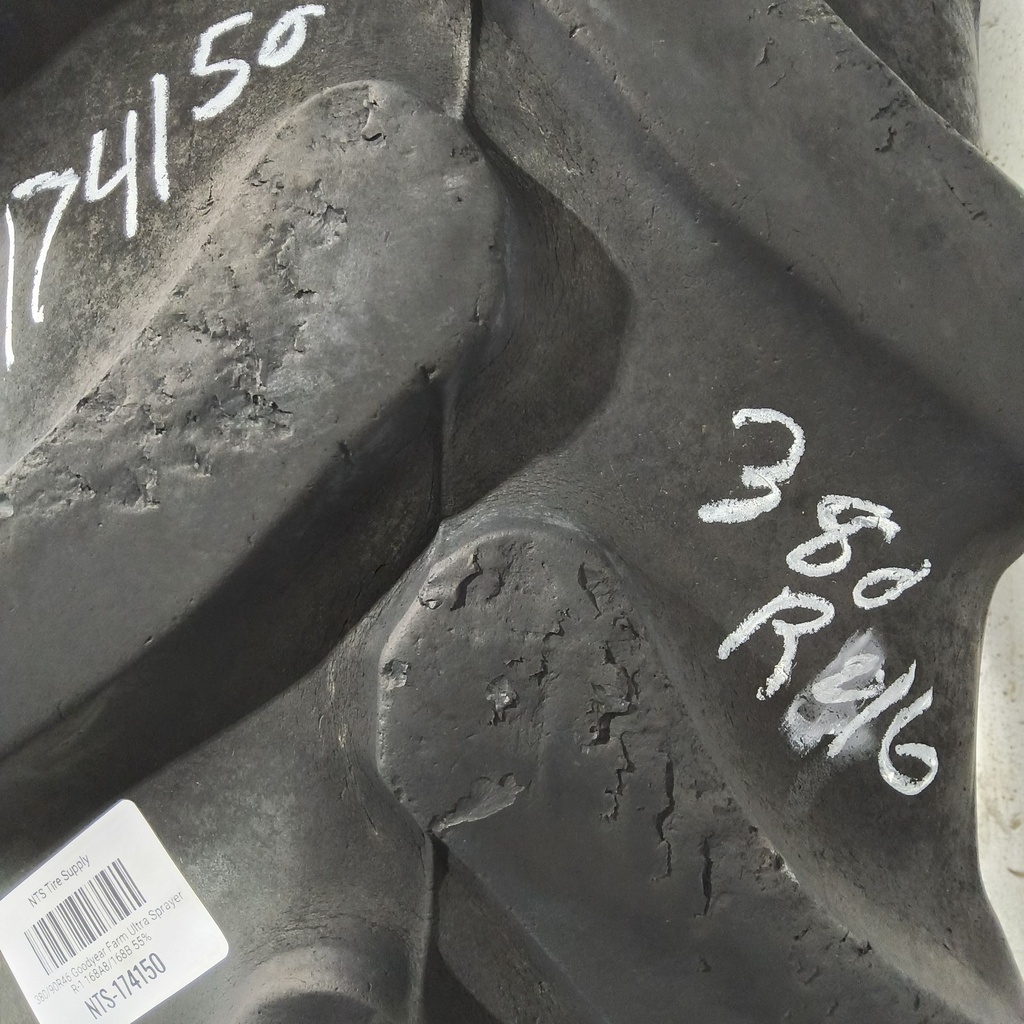 380/90R46 Goodyear Farm Ultra Sprayer R-1 168A8/168B 55%