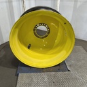18"W x 42"D, John Deere Yellow 20-Hole Dolly Dual , -15.12" Offset