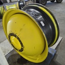 18"W x 42"D, John Deere Yellow 20-Hole Dolly Dual , -15.12" Offset