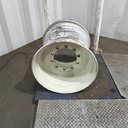 24"W x 26.5"D, Signal White 10-Hole Budd Stud Pilot Wheel , -3.25" Offset