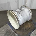 24"W x 26.5"D, Signal White 10-Hole Budd Stud Pilot Wheel , -3.25" Offset
