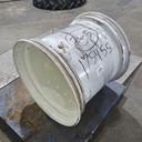 24"W x 26.5"D, Signal White 10-Hole Budd Stud Pilot Wheel , -3.25" Offset
