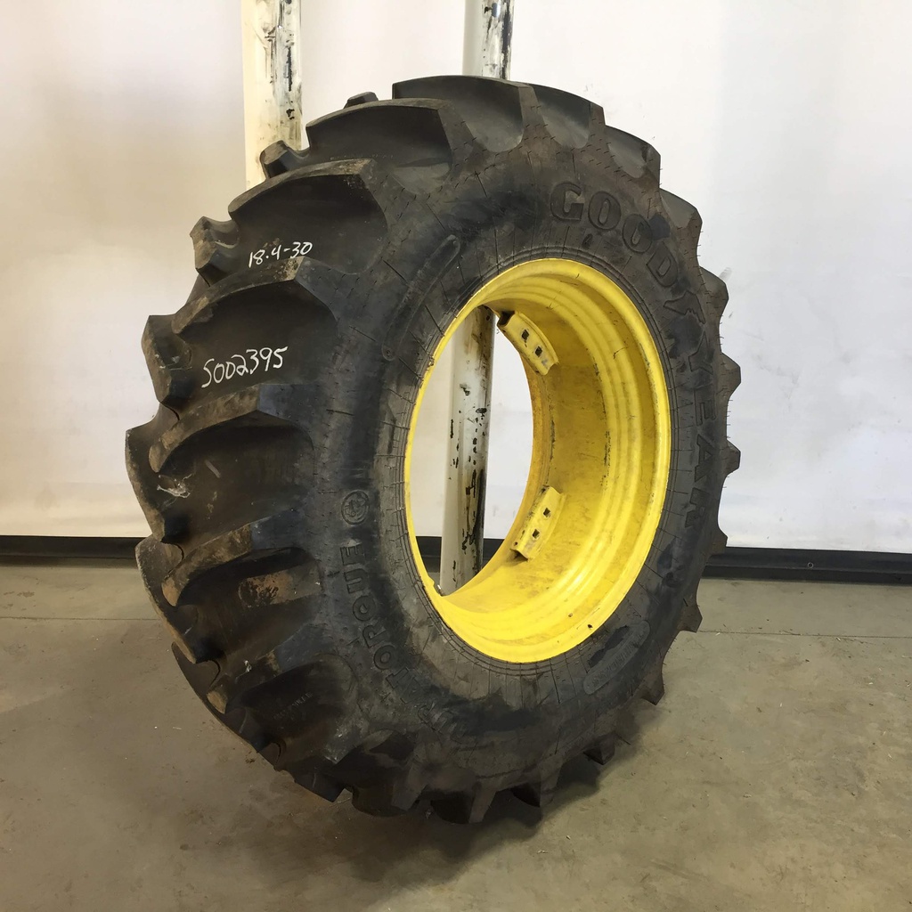 18.4/-30 Goodyear Farm Dura Torque R-1, D (8 Ply) 90%