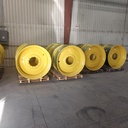 25"W x 46"D, John Deere Yellow 12-Hole Formed Plate Sprayer , 5.62" Offset