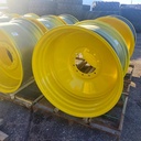 23"W x 38"D, John Deere Yellow 12-Hole Formed Plate Sprayer , -6.12" Offset