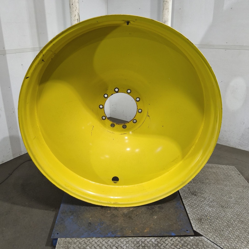 12"W x 54"D, John Deere Yellow 10-Hole Spun Disc , -9" Offset