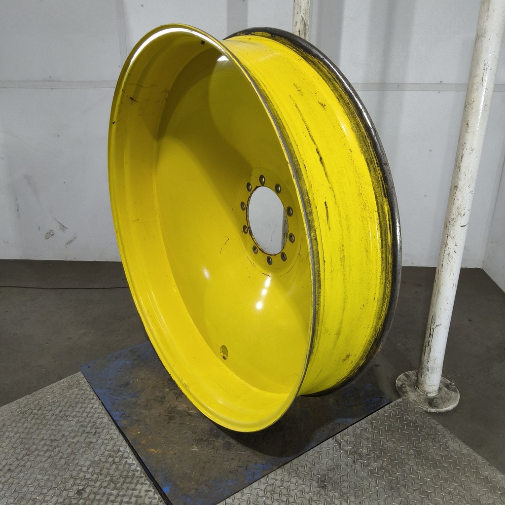 12"W x 54"D, John Deere Yellow 10-Hole Spun Disc , -9" Offset