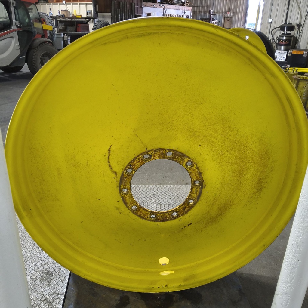 12"W x 54"D, John Deere Yellow 10-Hole Spun Disc , -9" Offset
