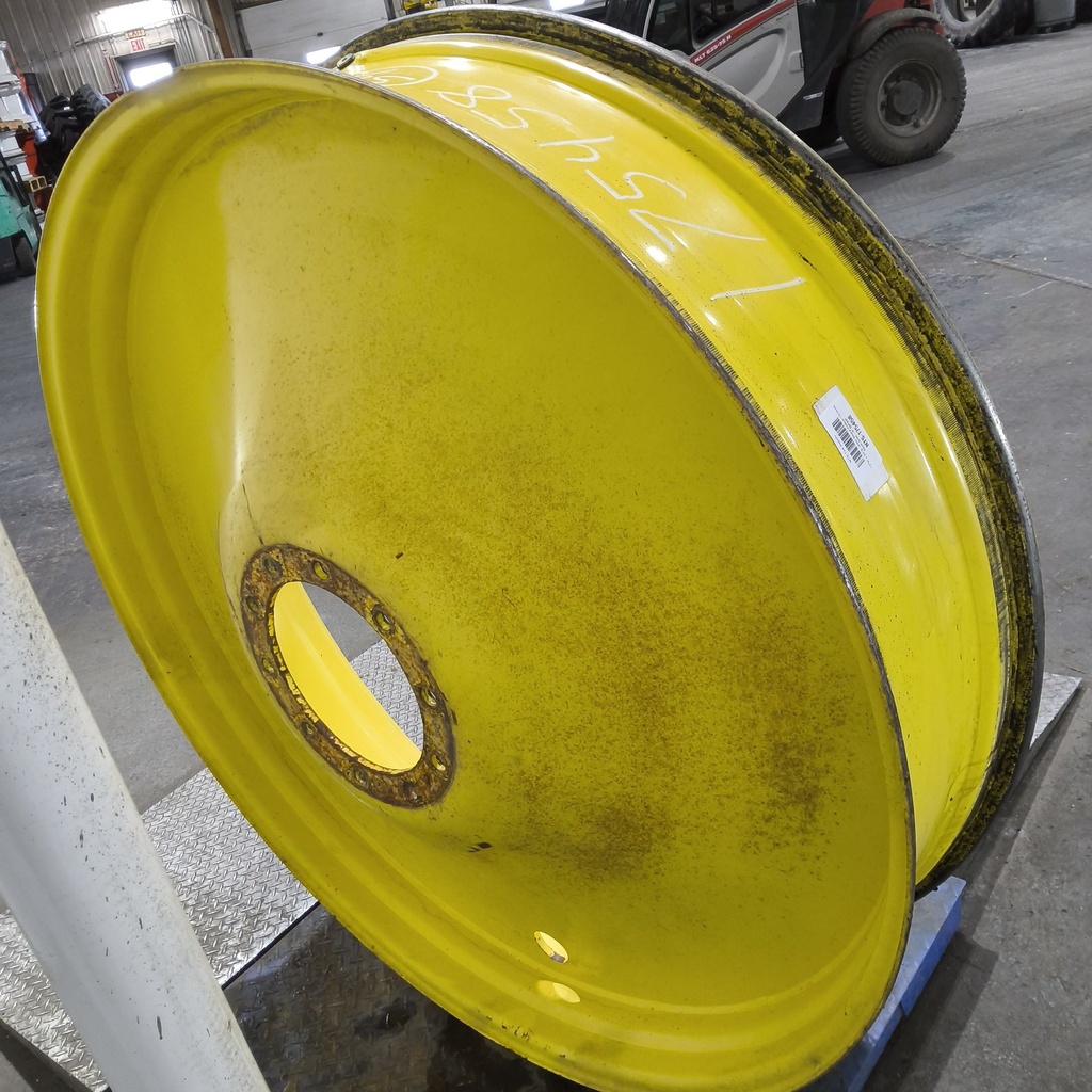 12"W x 54"D, John Deere Yellow 10-Hole Spun Disc , -9" Offset