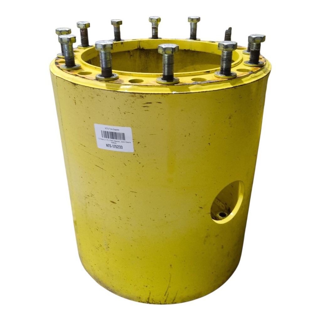 12-Hole 21.5"L FWD Spacer, John Deere Yellow