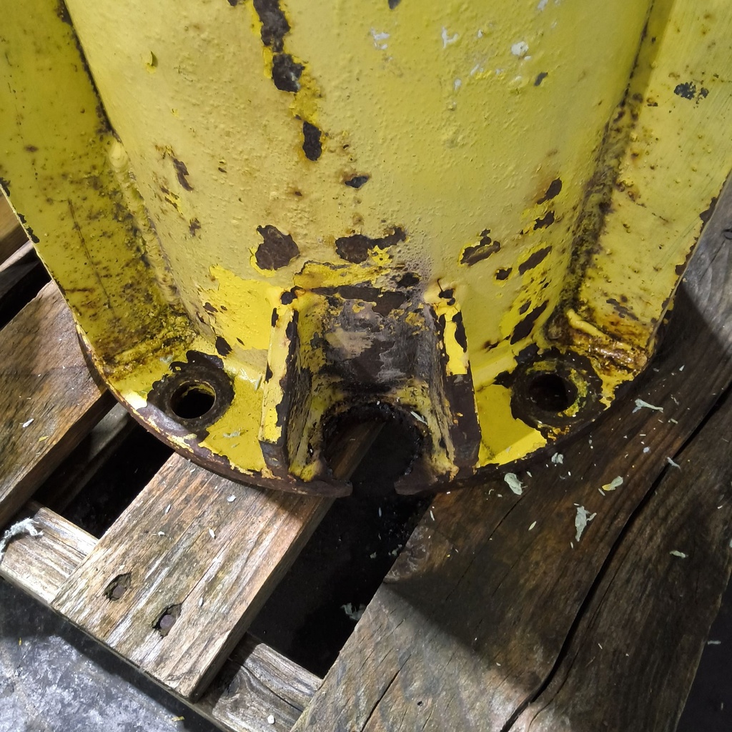 10 to 10-Hole 21.5"L Hub Extension/Triple, John Deere Yellow
