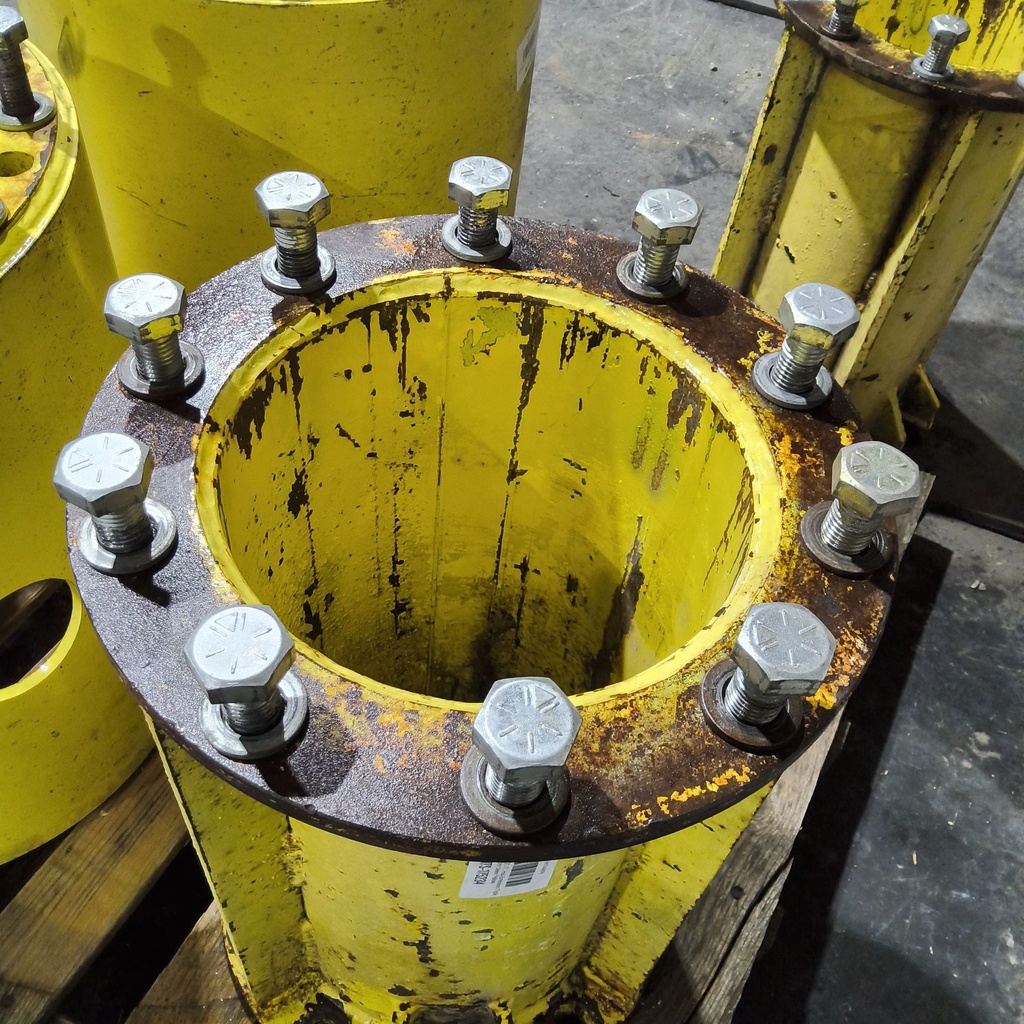 10 to 10-Hole 21.5"L Hub Extension/Triple, John Deere Yellow