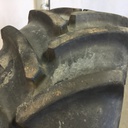 440/65R24 Goodyear Farm DT818 Optitrac R-1W on John Deere Yellow 6-Hole Rim with Clamp/Loop Style 75%